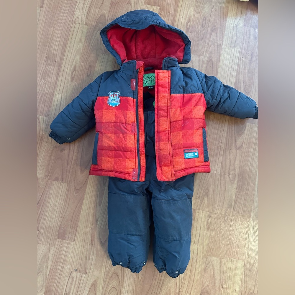 Peluche & Tartine Snowsuit baby 12 months winter